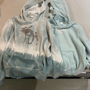 Girls Kids Abercrombie sweatshirts size 8/10